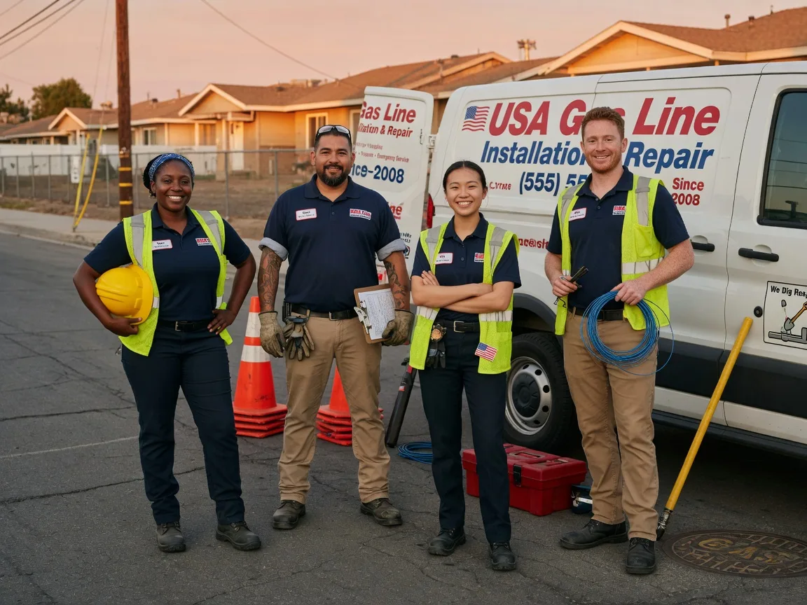 Gas Line Installation company in Streeter, ND